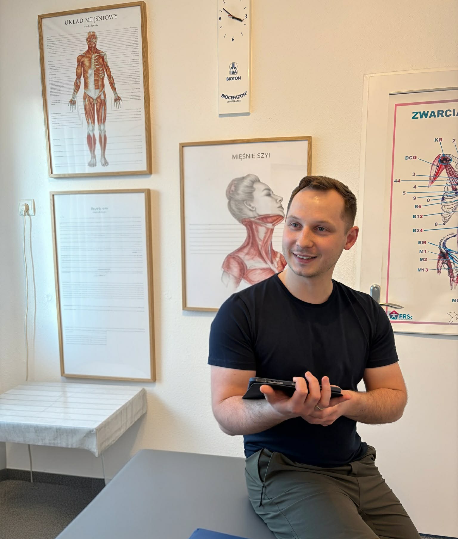 Przemysław Starek, fizjoterapeuta dojeżdżający do pacjentów w Warszawie